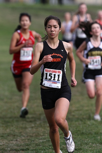 2010NCSXC GD2-2461.JPG - 2010 North Coast Section Cross Country Championships, Hayward High School, Hayward, California